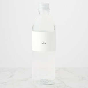 Vinho Rótulo Personalizado de Garrafa de Água