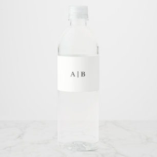 Vinho Rótulo Personalizado de Garrafa de Água