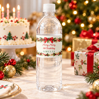 Vinho Rótulo Personalizado de Garrafa de Água de Anivers