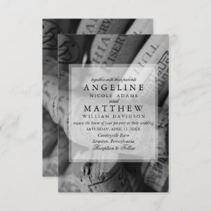 Vinho Rústico Parecia Vineyard Convite Para Casame