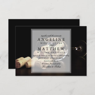 Vinho Rústico Parecia Vineyard Convite Para Casame