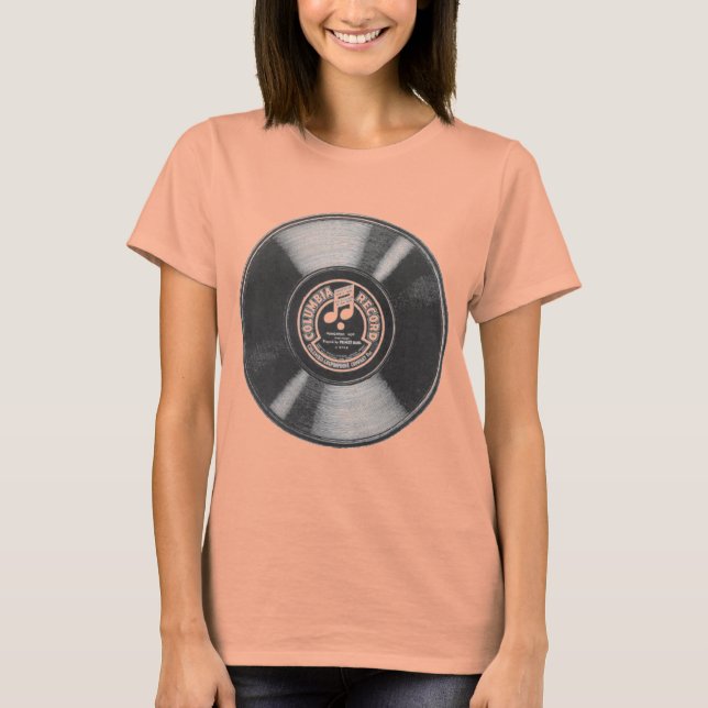 Vinil Record T-Shirt (Frente)