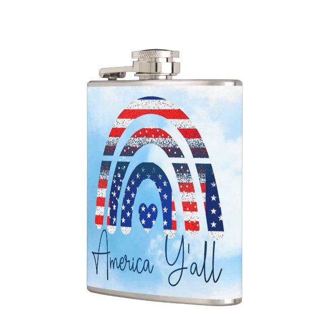Vinil Wrapped Flask, 6 oz Cantil (Esquerda)
