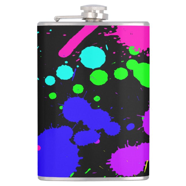Vinil Wrapped Flask, 8 oz. Cantil (Frente)