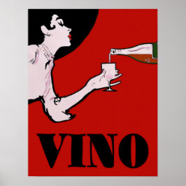 Vino - Posters de dama de vinho