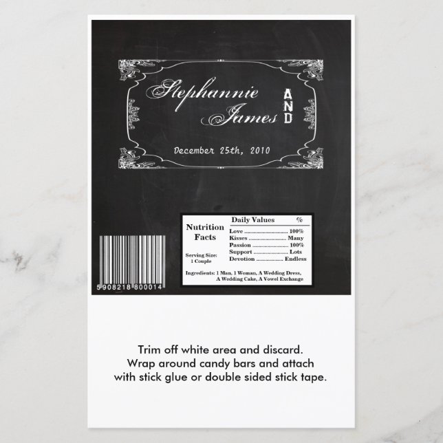 Vint moderno do Wrapper de Bar Grande de Hershey (Frente)