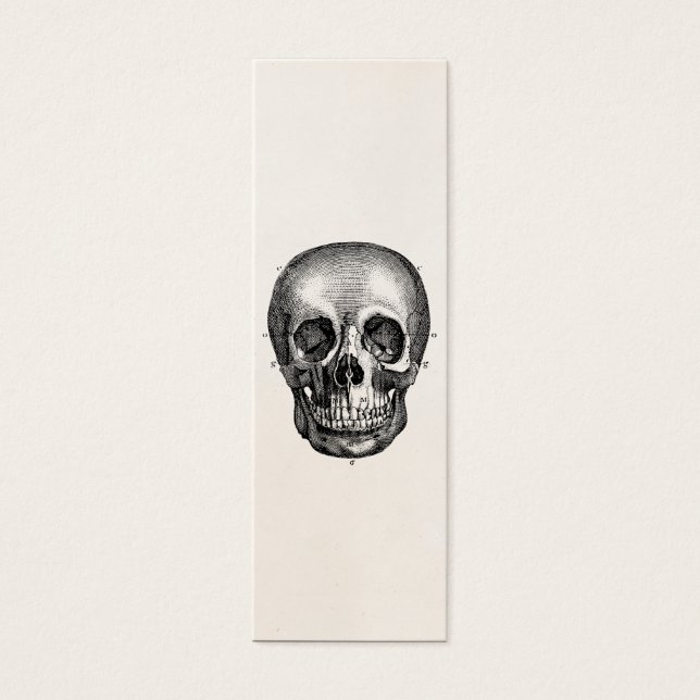 Vintage 1800s Skull Retro Skeleton (Frente)