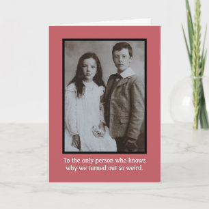 Vintage 1930s — Cartão Humor de Aniversário Estran