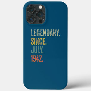 Vintage 1942 80º Aniversário Lendário Desde Julho