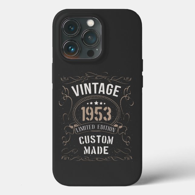Vintage 1953 Limited Edition Personalizada (Verso)