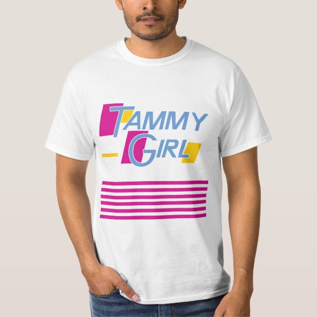 Vintage 80s - Menina de Tammy - t-shirt (Frente)