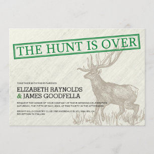 Vintage, a caça acabou com os convites de casamen