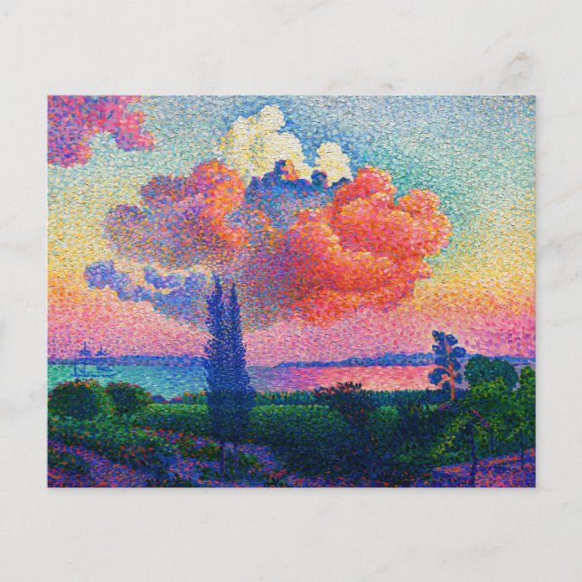 Vintage A Nuvem Rosa (1896) (Frente)