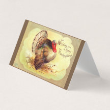 Vintage Ação de Graças na Turquia