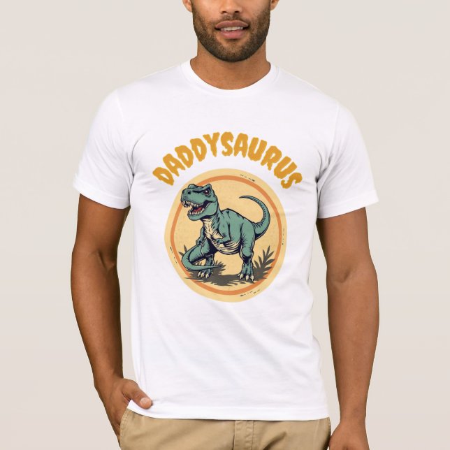 Vintage addySaurus Dinossaur T-Shirt (Frente)