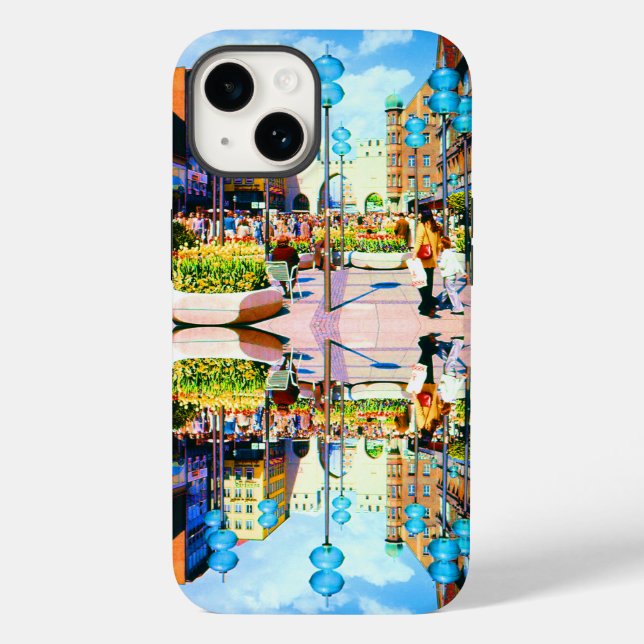 Vintage Alemanha Munique Towngate Karistor (Verso)