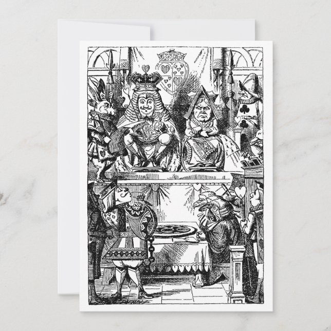 Vintage Alice no País das Maravilhas, Julgamento d (Frente)