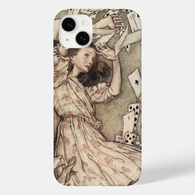 Vintage Alices Adventures em Wonderland por Rackha (Verso)