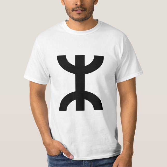 vintage Amazigh - Símbolo berber T-Shirt (Frente)