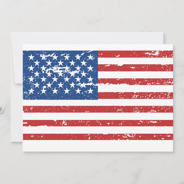 Vintage American Flag (Frente)