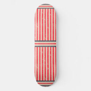 Vintage American Flag Skateboard - Orgulho dos EUA