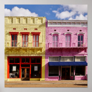 Vintage American Scenery Poster