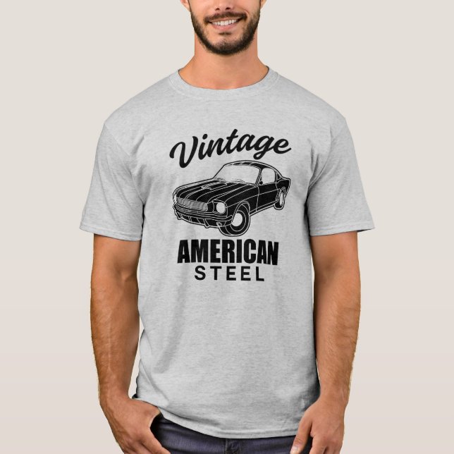 Vintage American Steel T-Shirt (Frente)