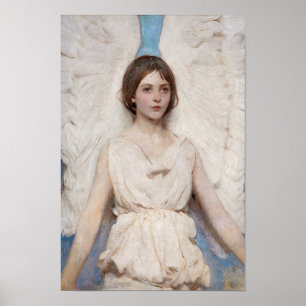 Vintage Angel Impressão - Abbott Handerson Thayer