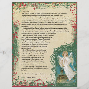 Vintage Angel Letter