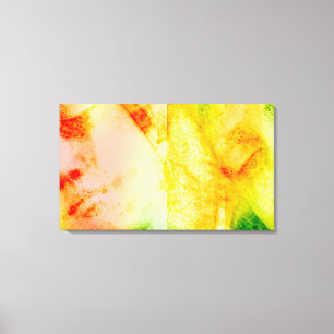Vintage Angelic Statue Face Canvas