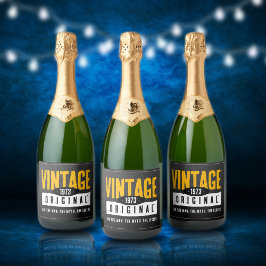 Vintage - Ano de Nascimento do Couro Negro Origina