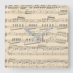 Vintage - Antecipação do Relógio de Parede Musical