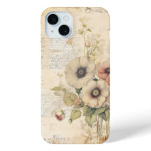 Vintage Antique Flowers Floral Junk Journal 
