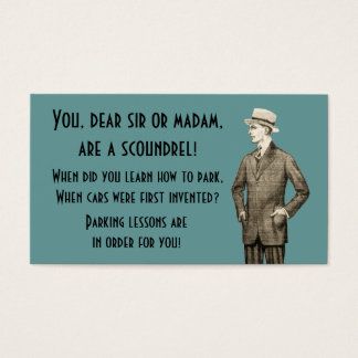 Vintage aprende como estacionar