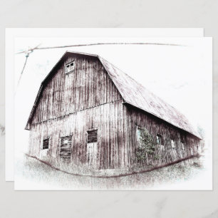 Vintage Art Country Rustic Distress Barn Textura