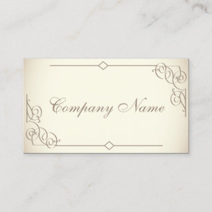 Vintage Art Deco BookPlate Cartão de visita