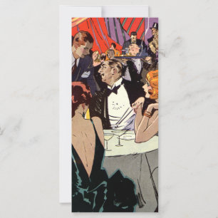 Vintage Art Deco Cocktail Party no Nightclub