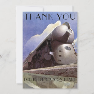 Vintage Art Deco Locomotive Train Modelo