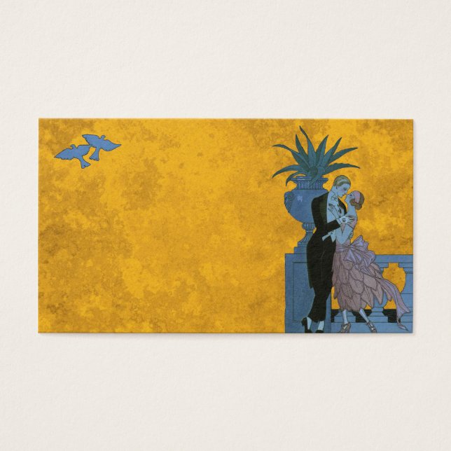 Vintage Art Deco Newlyweds, Love Wedding Dance (Frente)