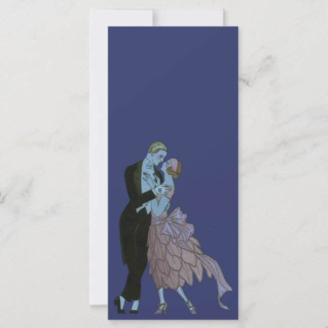 Vintage Art Deco Newlyweds, Love Wedding Dance (Frente)
