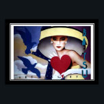 Vintage Art Deco Poster<br><div class="desc">Vintage Art Deco Poster Vintage Impressão impressão impressão poster poster vintage vintage vintage vintage , victorian , art deco , retro , moda , nostálgica , arte de parede , decoração de muros , escritório , arte deco fashion , viagem , antiga , arte , antiga , restaurada , nostalgia...</div>