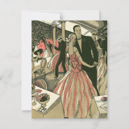 Vintage Art Deco Wedding, Newlyweds First Dance