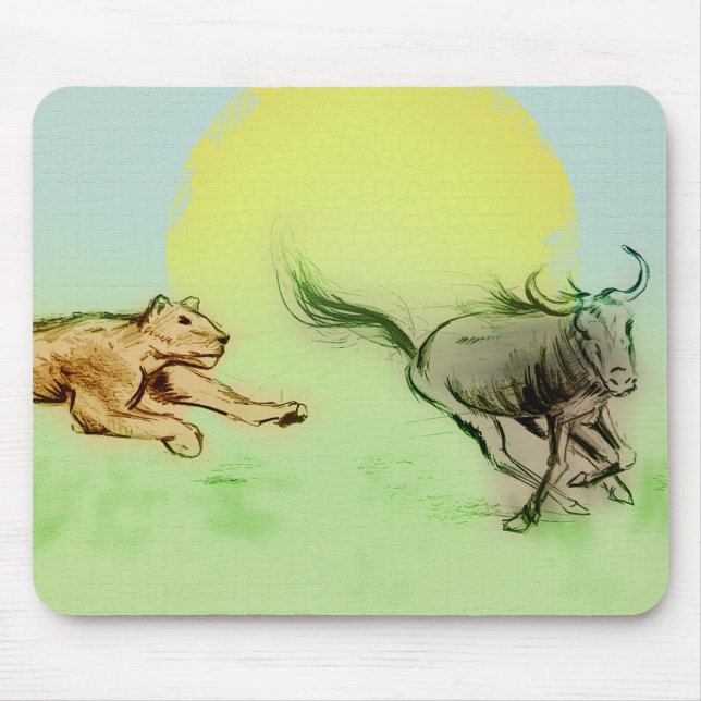 Vintage art mousepad original - Chase (Frente)