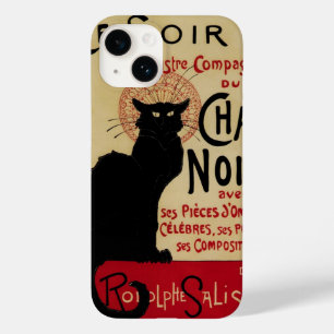 Vintage Art Nouveau, Ce Soir Chat Noir Black Cat