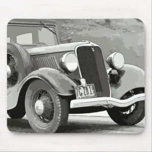 Vintage Auto Mouse Pad
