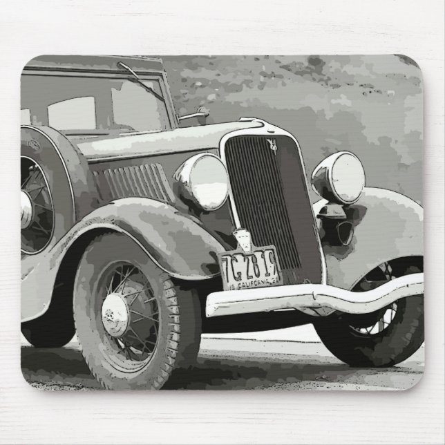 Vintage Auto Mouse Pad (Frente)