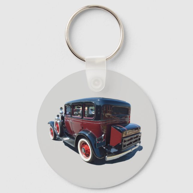 Vintage Automobile Chaveiro (Frente)