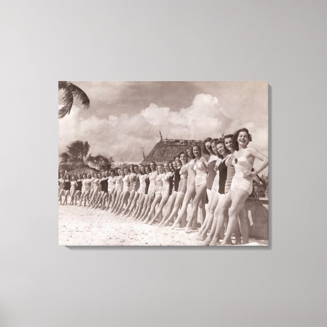 Vintage Bathing Canvas Print - 1780018.jpg (Frente)