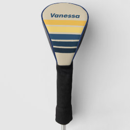 Vintage Beach Sand Across Striping with Name