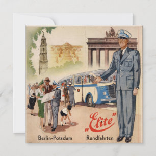 Vintage Berlin-Potsdam Poster